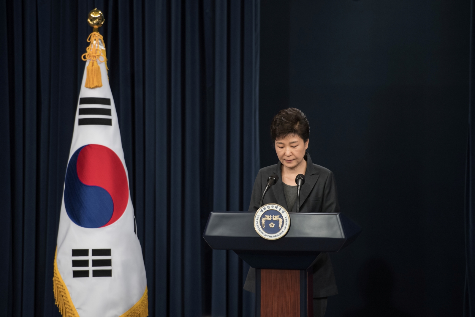 Tổng thống Hàn Quốc Park Geun-hye.